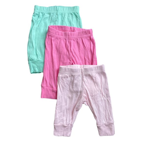 Simple Joys by Carter's Cotton Pants 3 Pack - 3 Months - Picture 1 of 1